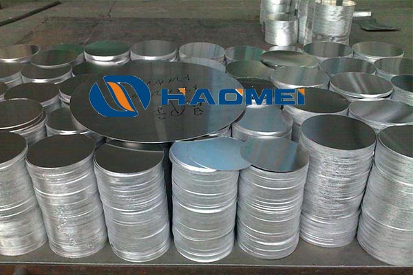 1060 and 3003 aluminium round circles