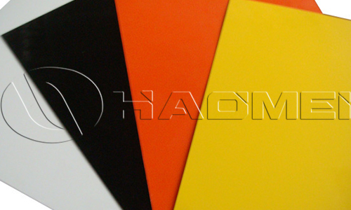 painted aluminum sheets