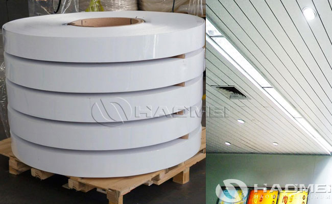 painted aluminum strip for ceiling