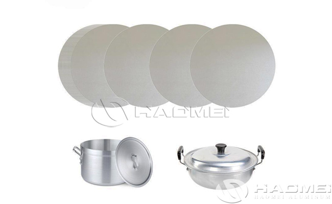 utensils aluminium circle