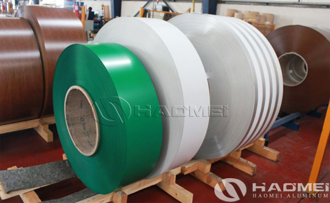 painted aluminum strip