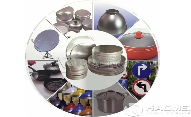 what is 1100 aluminum circle used for